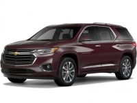 EVA коврики в багажник Chevrolet Traverse II (7 мест, 2 ряд капитан.) 2017-н.в.