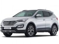 EVA коврики в багажник Hyundai Santa Fe II 5 мест 2009-2012