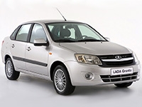 Коврики EVA 3D с бортами Lada Granta 2011-н.в. (седан)
