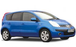 Коврики EVA 3D с бортами Nissan Note I 2005-2014