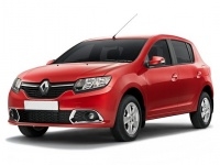 Коврики EVA 3D с бортами Renault Sandero/Sandero Stepway 2014-н.в.