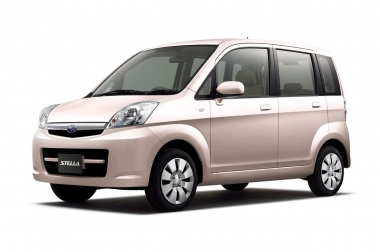 EVA коврики в багажник Subaru Stella I 2006-2011 (правый руль) 