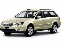 EVA коврики в багажник Subaru Outback III (правый руль) 2003-2009