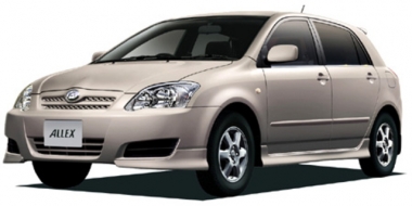 Коврики EVA Toyota Allex 2001 - 2006 (правый руль)