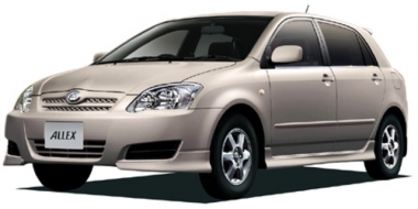 Коврики EVA Toyota Allex 2001-2006 (правый руль)