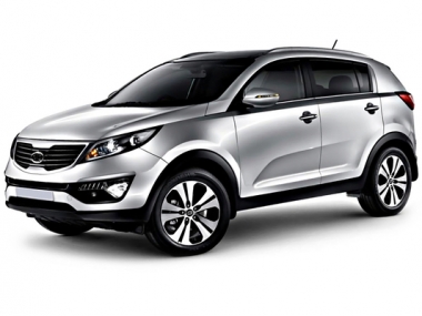 Коврики EVA 3D с бортами Kia Sportage III 2010-2015