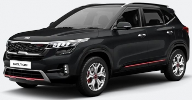 Коврики EVA 3D с бортами Kia Seltos 2019-н.в.