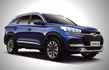 Коврики EVA 3D с бортами Chery Tiggo 8 2018-н.в.