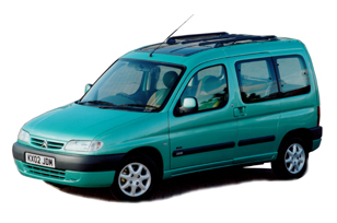 Коврики EVA Citroen Berlingo 1996-2008 (5 мест)