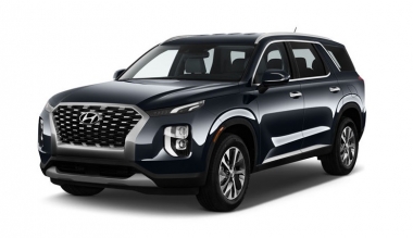 Коврики EVA 3D с бортами Hyundai Palisade I 2018-н.в. (8 мест)