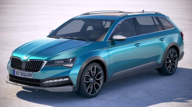 Коврики EVA Skoda Octavia Scout III (A7) 2018-2020