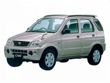 EVA коврики в багажник Toyota Cami 1999-2006 (правый руль)
