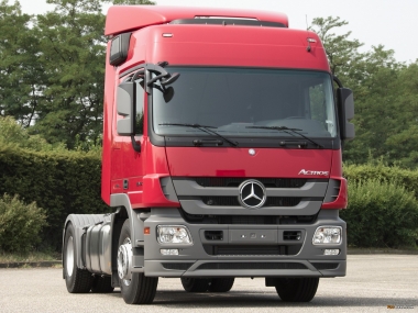 EVA коврики в багажник Mercedes Actros (MP3) без шахты. автом