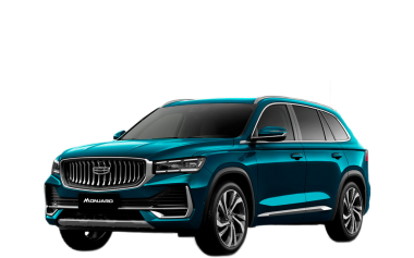 Коврики EVA 3D с бортами Geely Monjaro 2021-н.в. 4WD полный привод