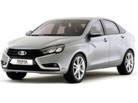 Коврики EVA Lada Vesta 2015-2022 (с газовым оборудованием)